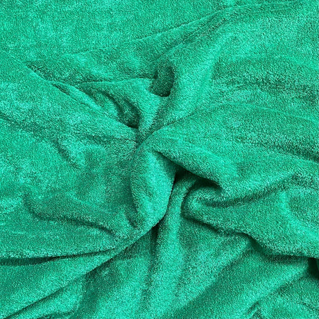 Pound A Metre 3 Metres Premium Quality Brushed Towelling- 55" Wide (Grass)