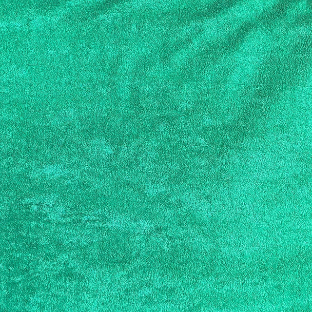 Pound A Metre 3 Metres Premium Quality Brushed Towelling- 55" Wide (Grass)