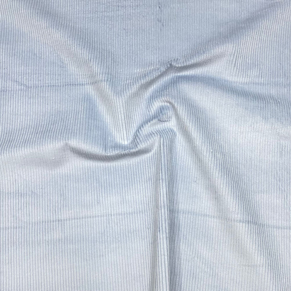 Pound A Metre Premium Soft Cotton Needle Corduroy- 55" Wide (Baby Blue)