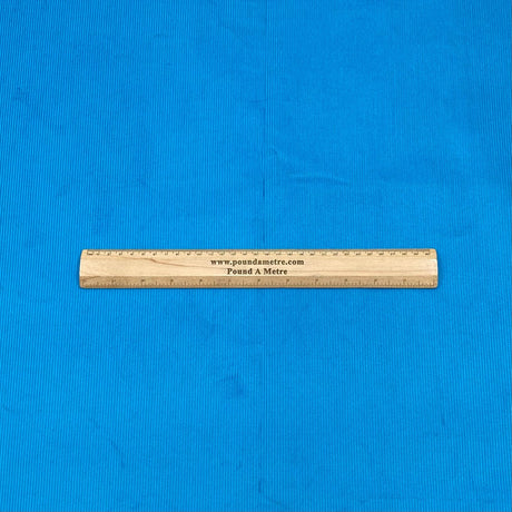 Pound A Metre Premium Soft Cotton Needle Corduroy- 55" Wide (Bright Blue)