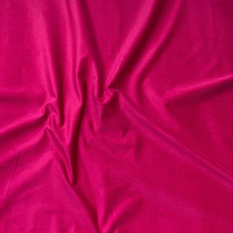 Pound A Metre Premium Soft Cotton Needle Corduroy- 55" Wide (Cerise)