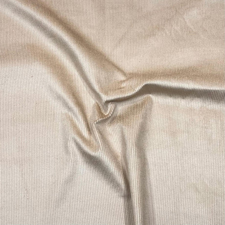 Pound A Metre Premium Soft Cotton Needle Corduroy- 55" Wide (Cream)