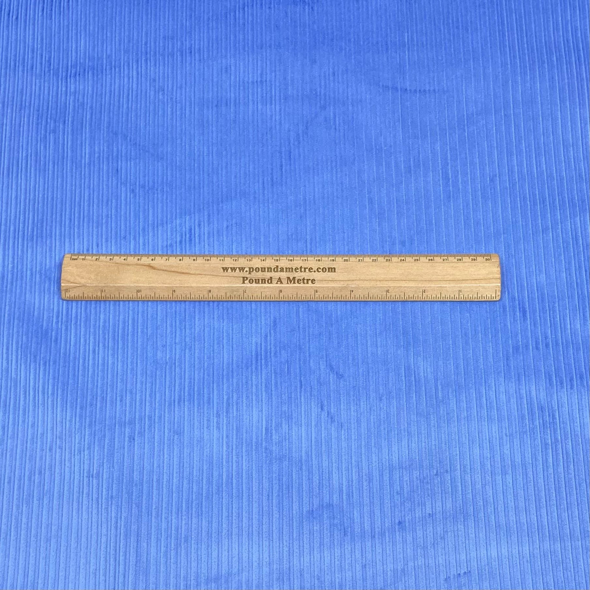 Pound A Metre Premium Soft Cotton Needle Corduroy- 55" Wide (Ocean)