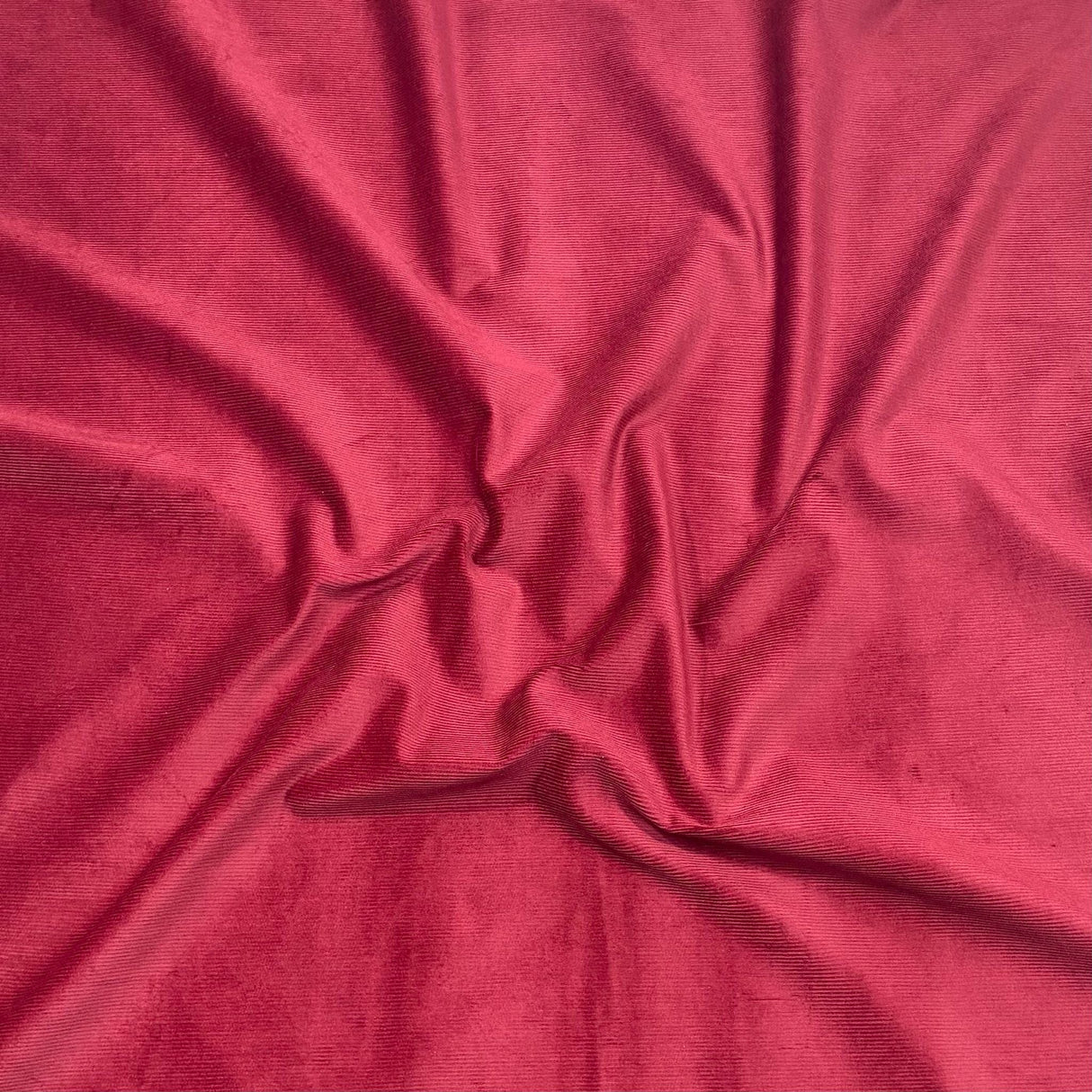Pound A Metre Premium Soft Cotton Needle Corduroy- 55" Wide (Wine)