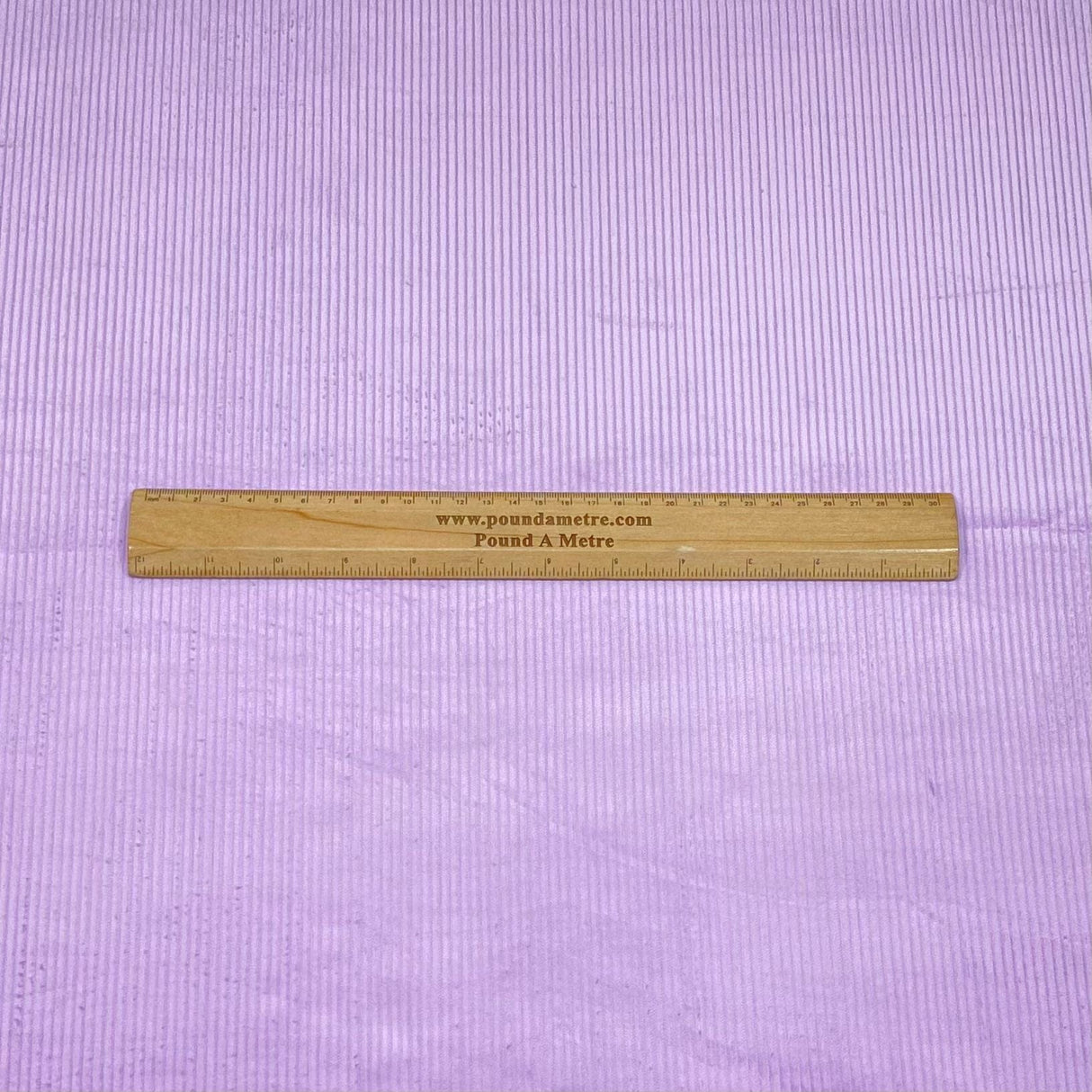 Pound A Metre Premium Soft Pastel Cotton Needle Corduroy- 55" Wide (Lilac)