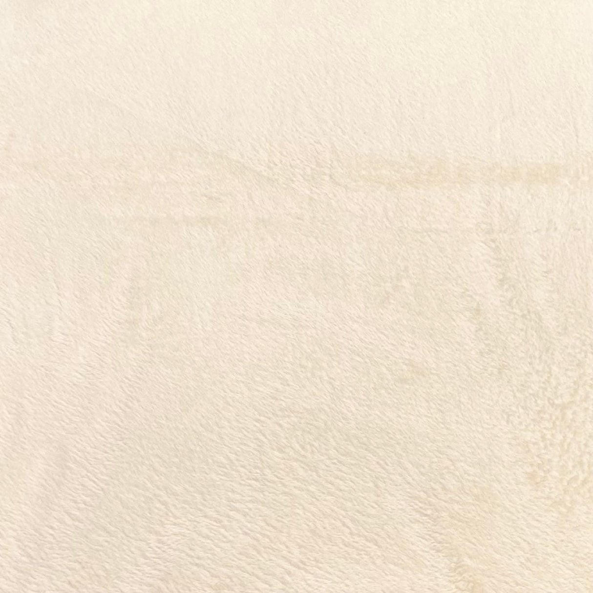 Pound A Metre Premium Stretch Fur Fabric – 60" Wide (Cream)