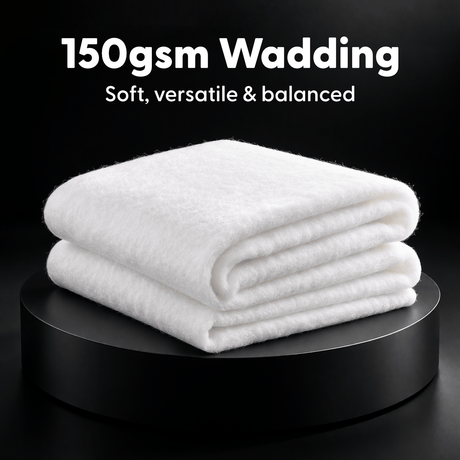 Pound A Metre Premium Super Soft 150GSM Wadding (3 Metres)