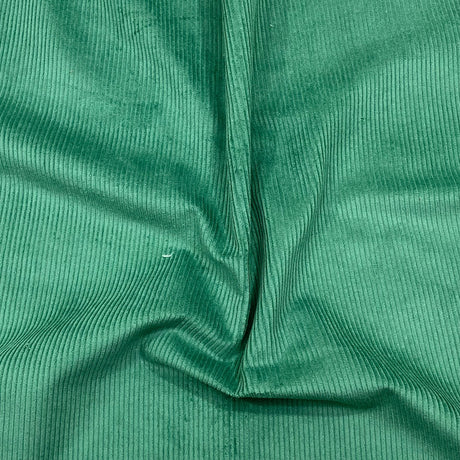 Pound A Metre Premium Super Soft Cotton Needle Corduroy- 55" Wide (Green)