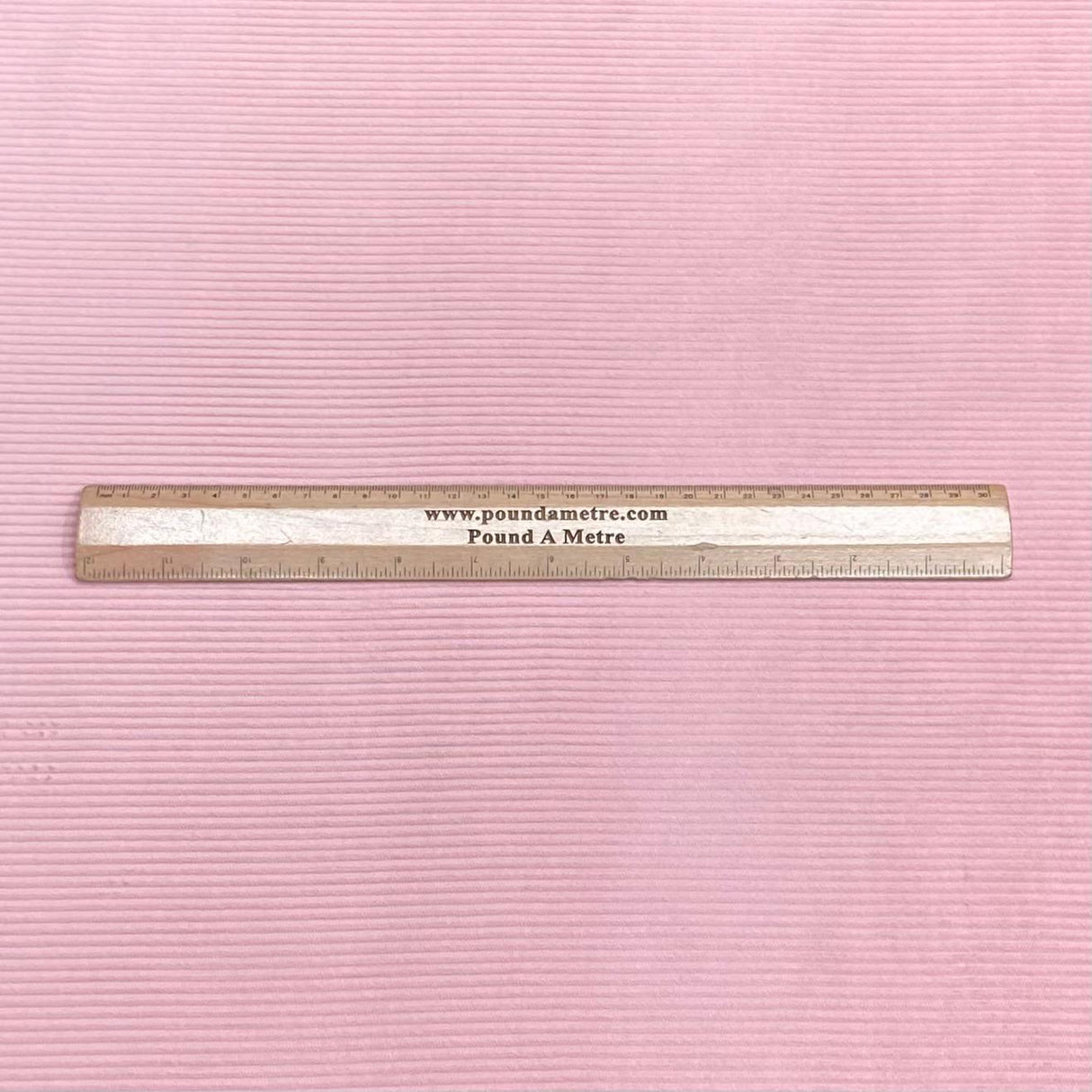 Pound A Metre Premium Super Soft Cotton Needle Corduroy- 55" Wide (Pink)