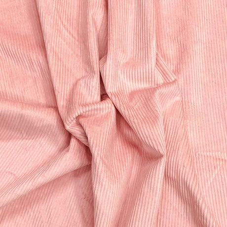 Pound A Metre Premium Super Soft Cotton Needle Corduroy- 55" Wide (Pink)