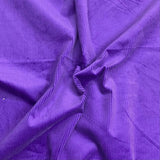 Pound A Metre Premium Super Soft Cotton Needle Corduroy- 55" Wide (Purple)