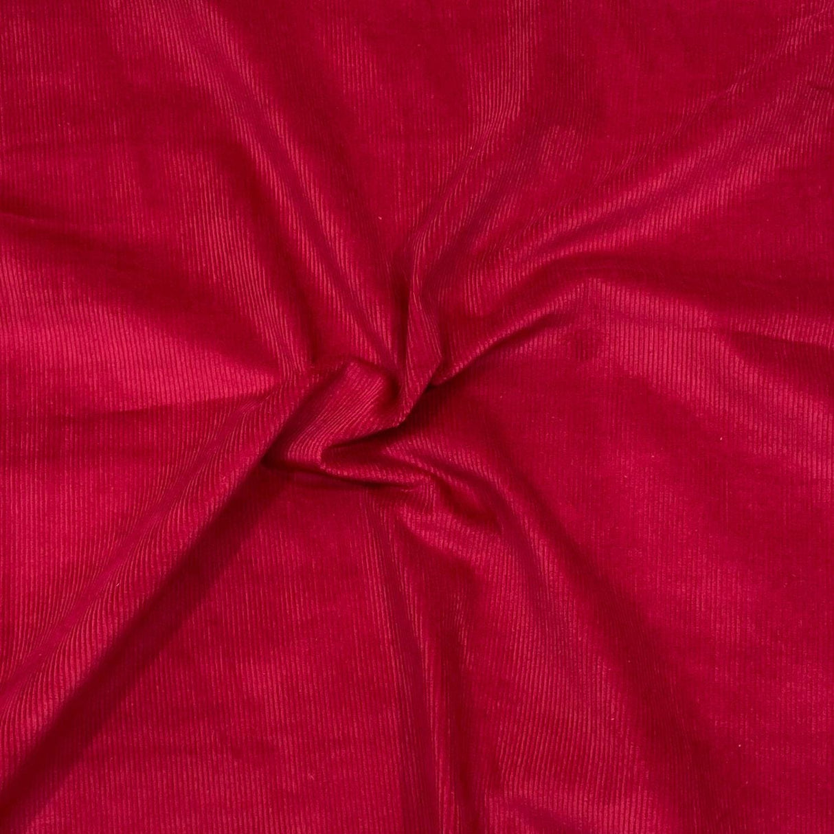 Pound A Metre Premium Super Soft Cotton Needle Corduroy- 55" Wide (Red)