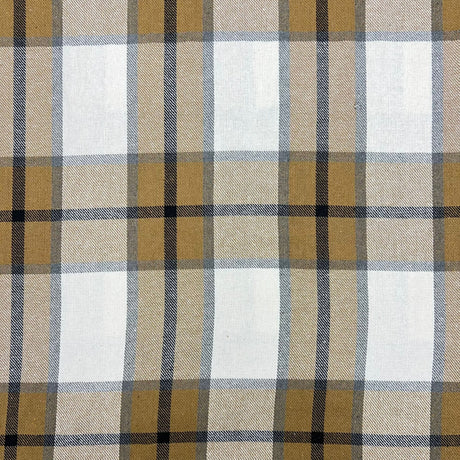 Pound A Metre Premium Wool Rich Fabric 55" Wide (Big Checks)