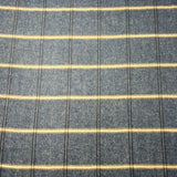 Pound A Metre Premium Wool Rich Fabric 55" Wide  (Navy & Brown)