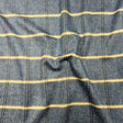 Pound A Metre Premium Wool Rich Fabric 55" Wide  (Navy & Brown)