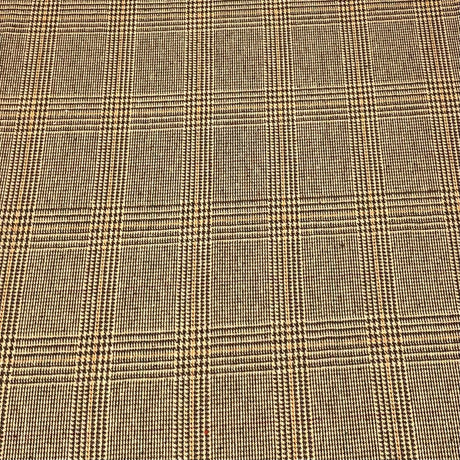 Pound A Metre Premium Wool Rich Fabric 55" Wide (Tartan Brown)