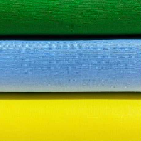 Pound A Metre Quilting Cotton Bundle- 59'' Wide- 3 Different Colours (Bright)