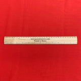 Pound A Metre Super Soft Plain Quilting 100% Cotton- 59" Wide (Red)
