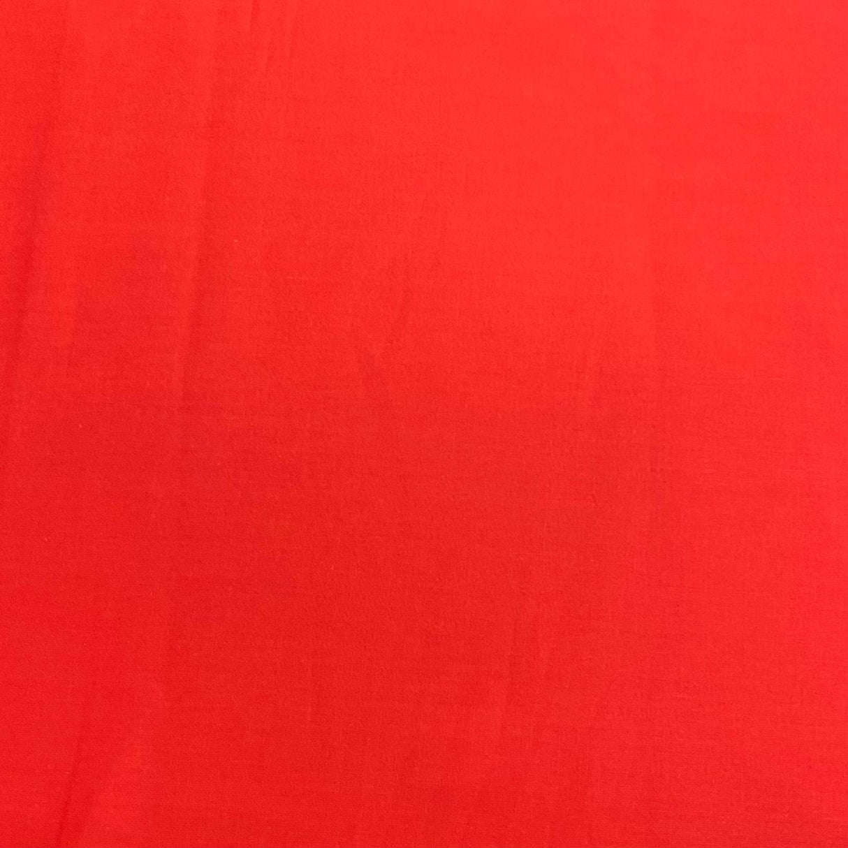 Pound A Metre Super Soft Plain Quilting 100% Cotton- 59" Wide (Red)