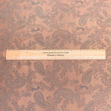 Pound A Metre Two Tone Jacquard Fabric 55" (Brown)