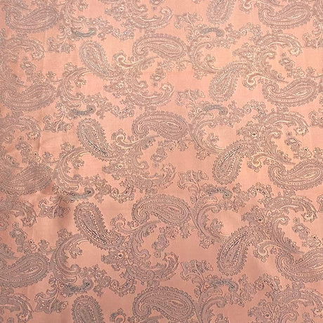 Pound A Metre Two Tone Jacquard Fabric 55" (Brown)