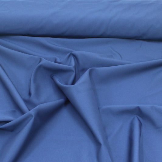 10 Metre Soft Crepe Lining Fabric- 55" Wide Navy - Pound A Metre