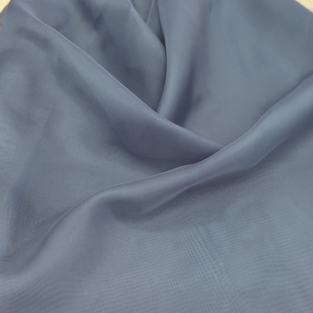 Pound A Metre 10 Metres 10 Metres Flow Organza- 55" Wide Grey