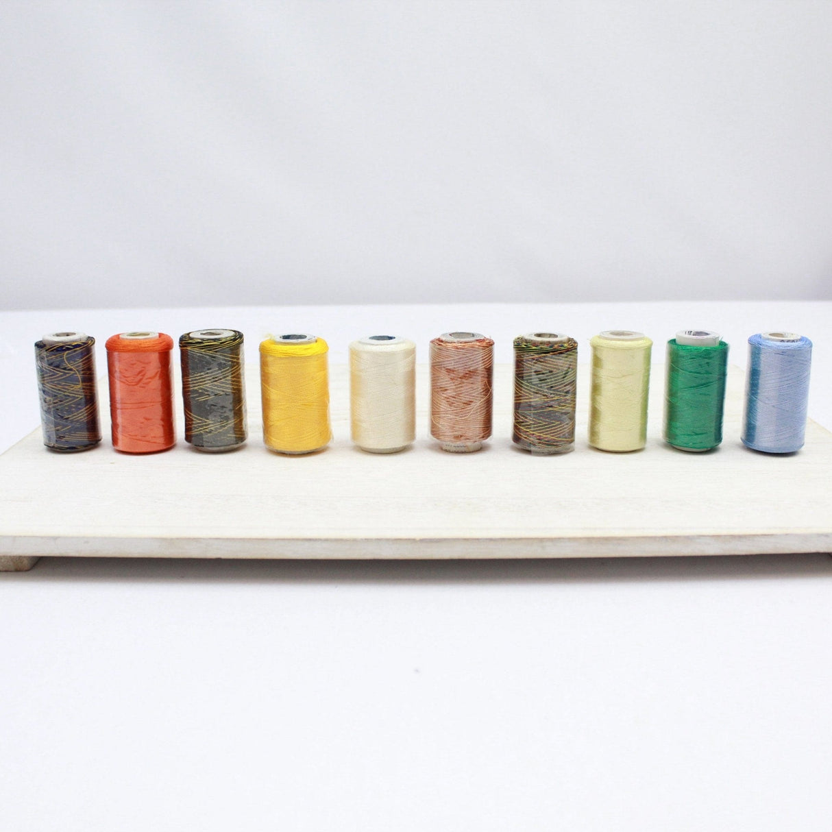 Pound A Metre 10 Reels 10 Reels of Assorted Embroidery Sewing Thread FOR £2!