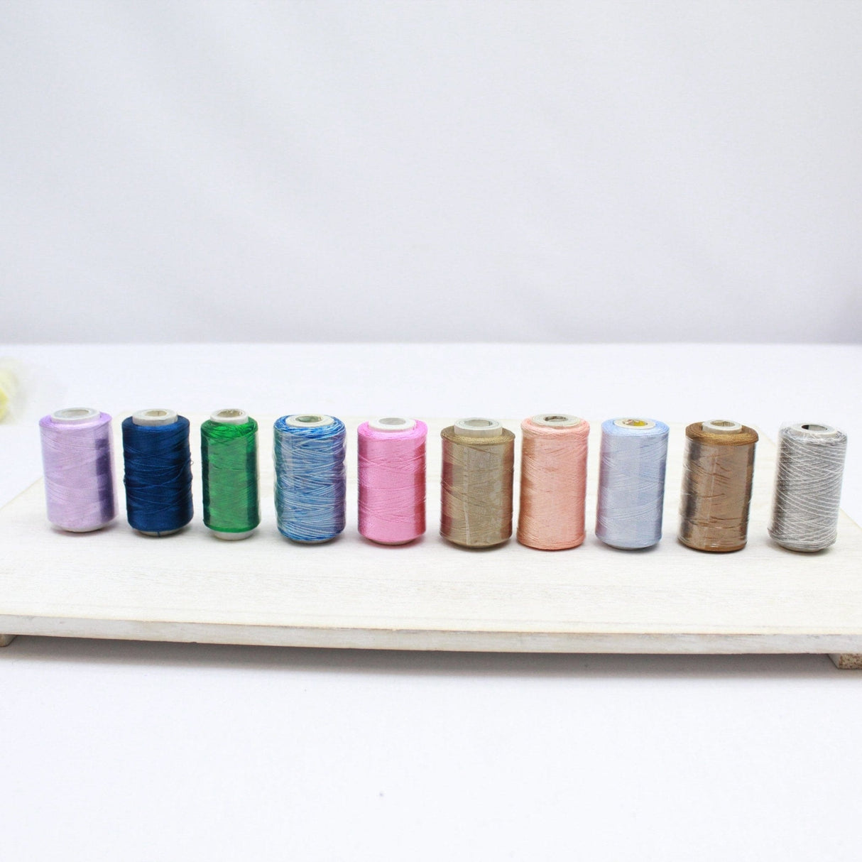 Pound A Metre 10 Reels 10 Reels of Assorted Embroidery Sewing Thread FOR £2!
