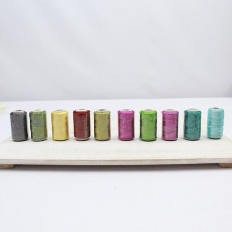Pound A Metre 10 Reels 10 Reels of Assorted Embroidery Sewing Thread FOR £2!