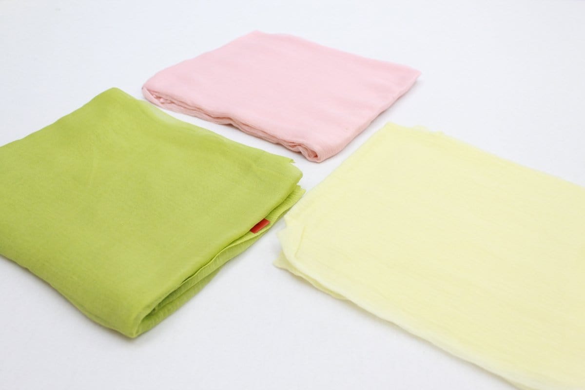 Pound A Metre 10 x 1.8mtrs total 18 Metres 10 x 2 yd Crinkle Chiffon Fabrics For £1, Crinkle Yoryu Approx