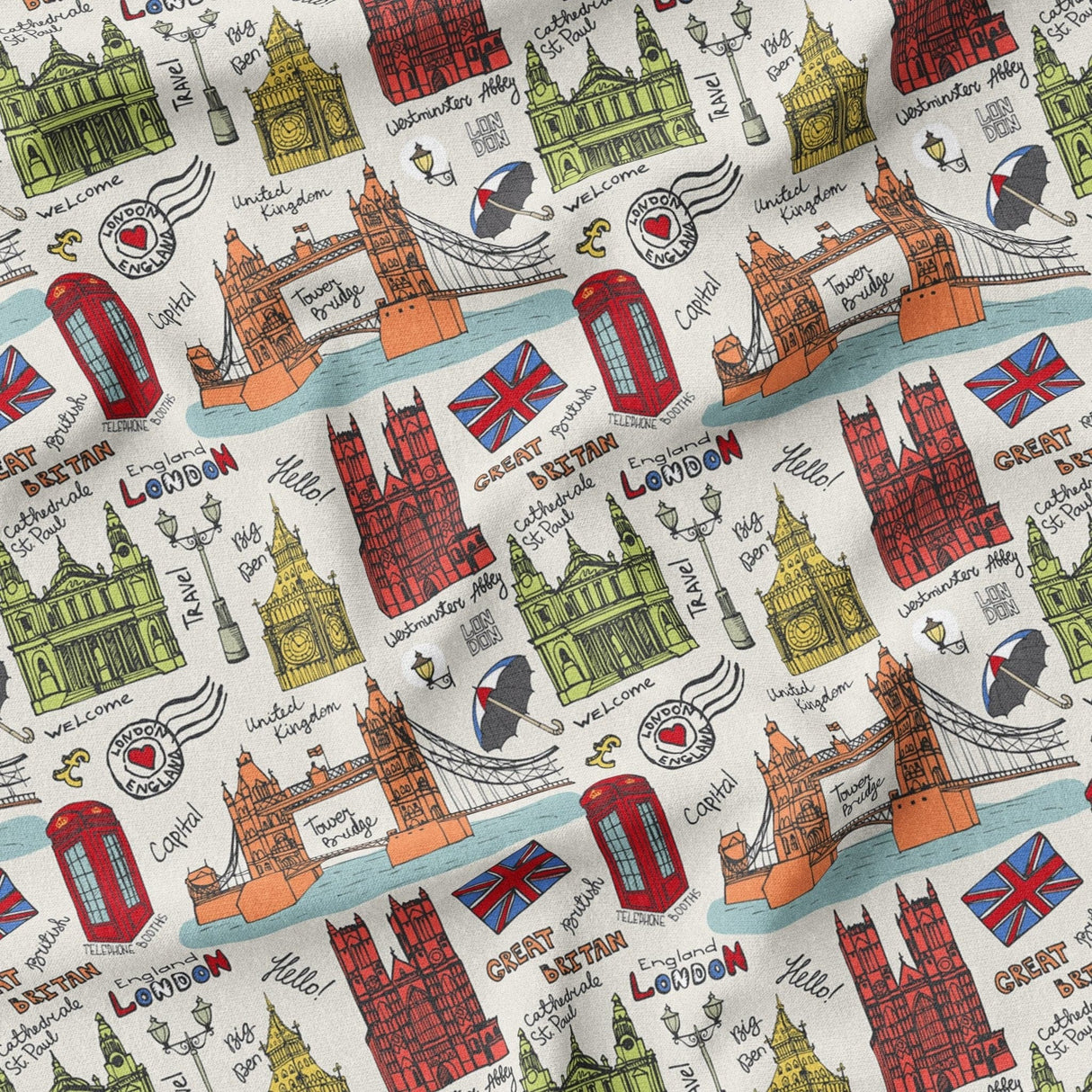 Pound A Metre 6pc Fat Quarter Bundle 100% Cotton Coronation Fat Quarter Bundle- 6 Pieces