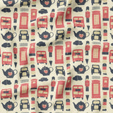Pound A Metre 6pc Fat Quarter Bundle 100% Cotton Coronation Fat Quarter Bundle- 6 Pieces