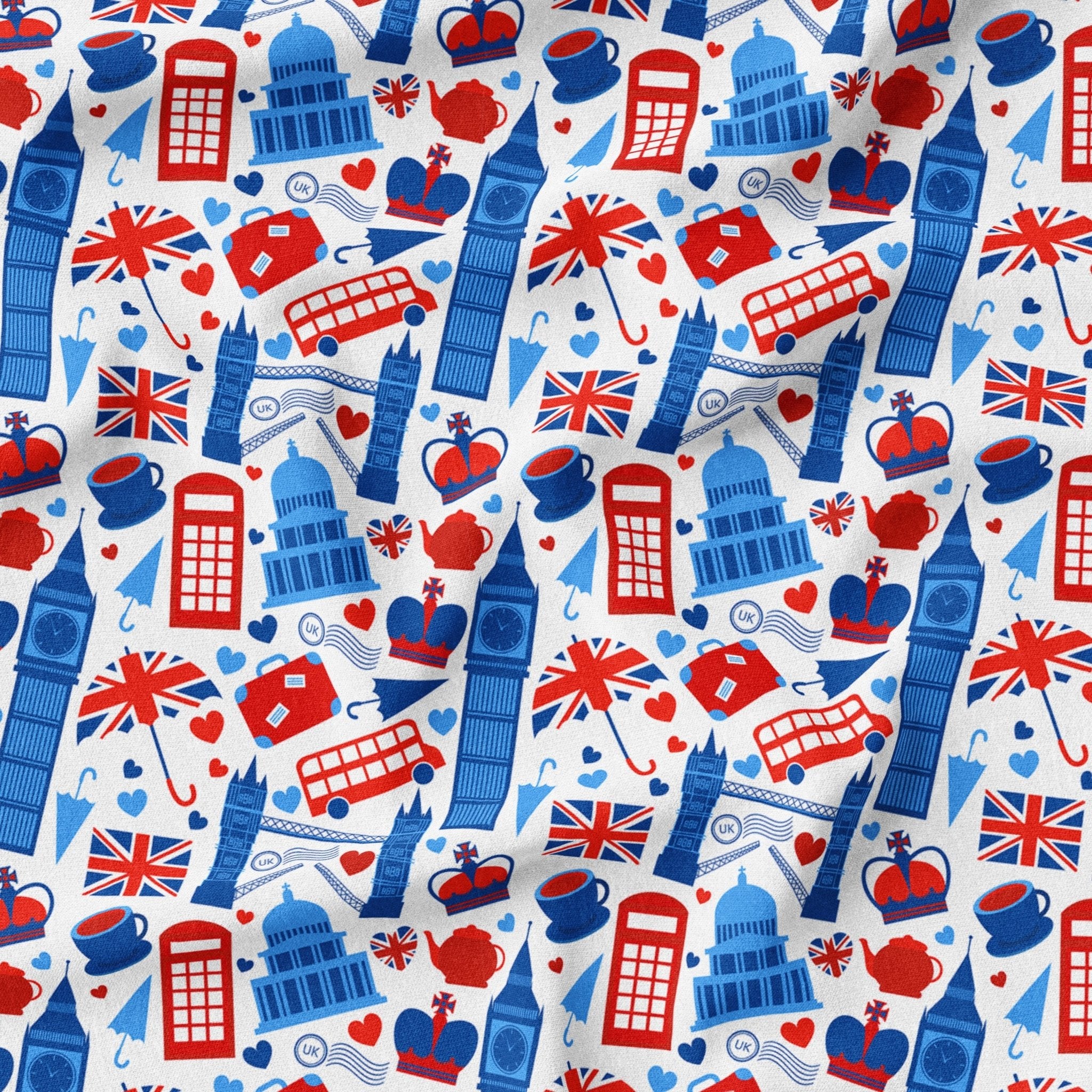 100% Cotton Jubilee Fat Quarter Bundle- 6 Pieces - Pound A Metre