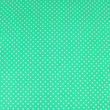 100% Cotton Poplin - Polka - 20 Colours - Pound A Metre