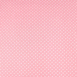100% Cotton Poplin - Polka - 20 Colours - Pound A Metre