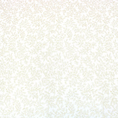 100% Digital Quilting Cotton, Festive Gold Foil Collection 44" Wide Ivory - Pound A Metre