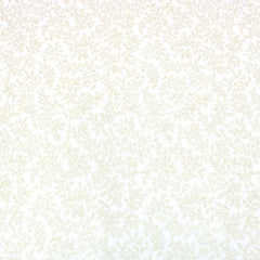 100% Digital Quilting Cotton, Festive Gold Foil Collection 44" Wide Ivory - Pound A Metre
