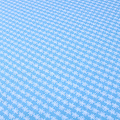 100% Digital Quilting Cotton, Meadow Collection, 'Blue Bug', 44" Wide - Pound A Metre