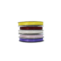 100 Metre - 5 Reels, Assorted Ribbon - Pound A Metre
