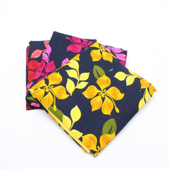 100% Poplin Cotton 6pc Fat Quarter Bundle- Bright Floral - Pound A Metre