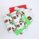 100% Poplin Cotton 6pc Fat Quarter Bundle- Pirates - Pound A Metre