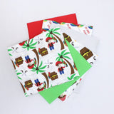 Pound A Metre 100% Poplin Cotton 6pc Fat Quarter Bundle- Pirates