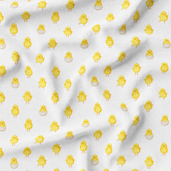 100% Premium Easter Quilting Cotton 'Baby Chick' - Pound A Metre