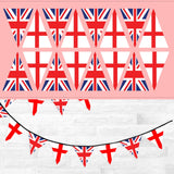 100% Premium Jubilee Quilting Cotton Bunting Panel 4 - Pound A Metre