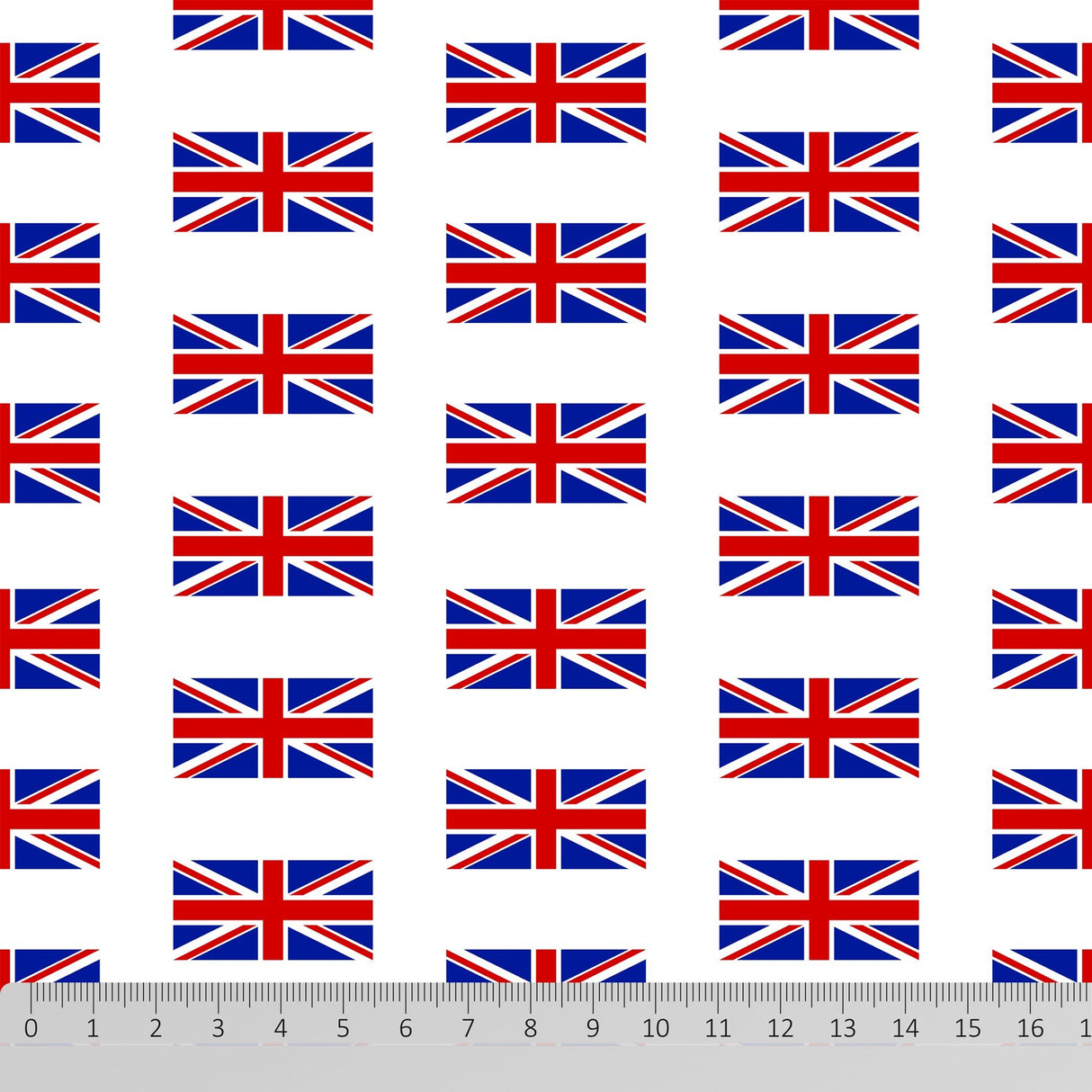 100% Premium Royal Quilting Cotton, 'Union Jack', 44" Wide - Pound A Metre