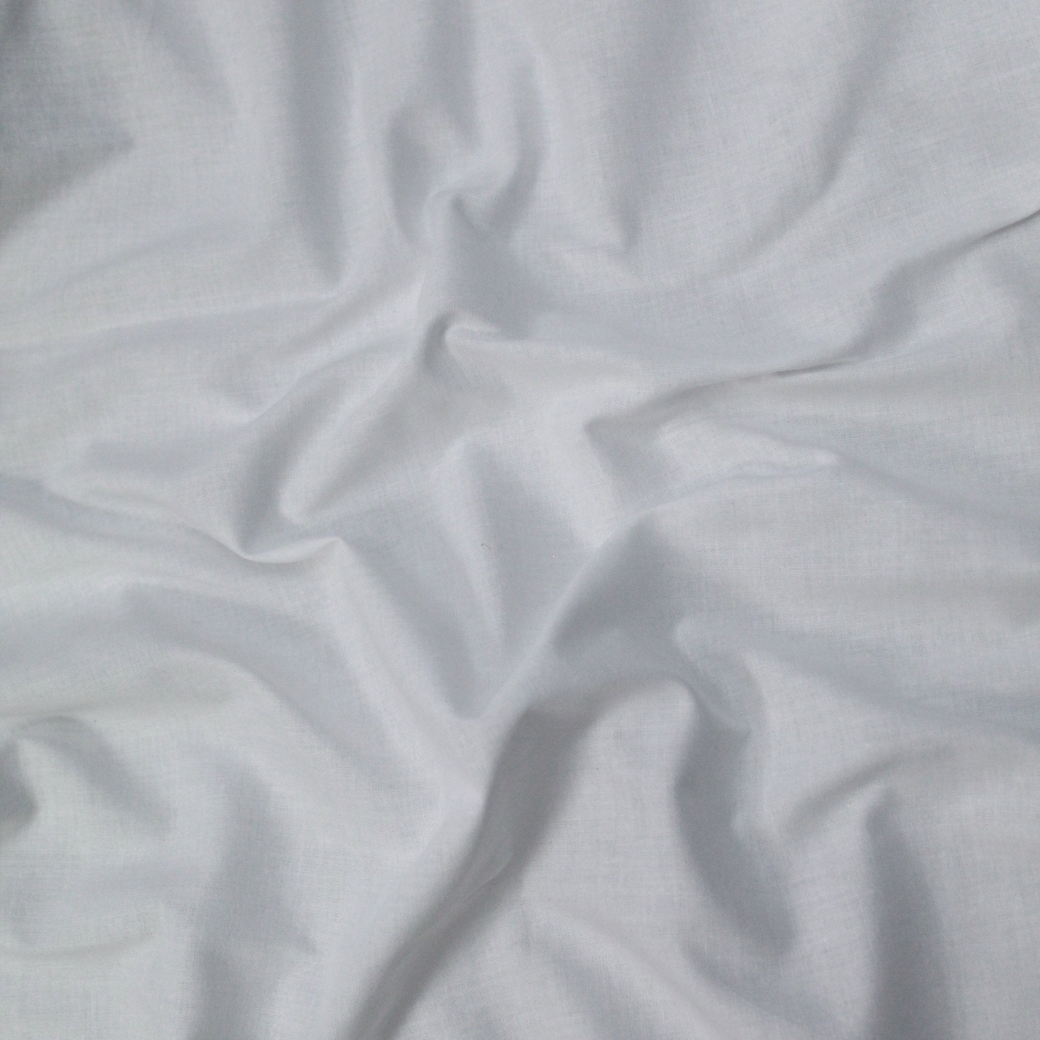 100% Quilting Quality Cotton 44" Wide White - Pound A Metre