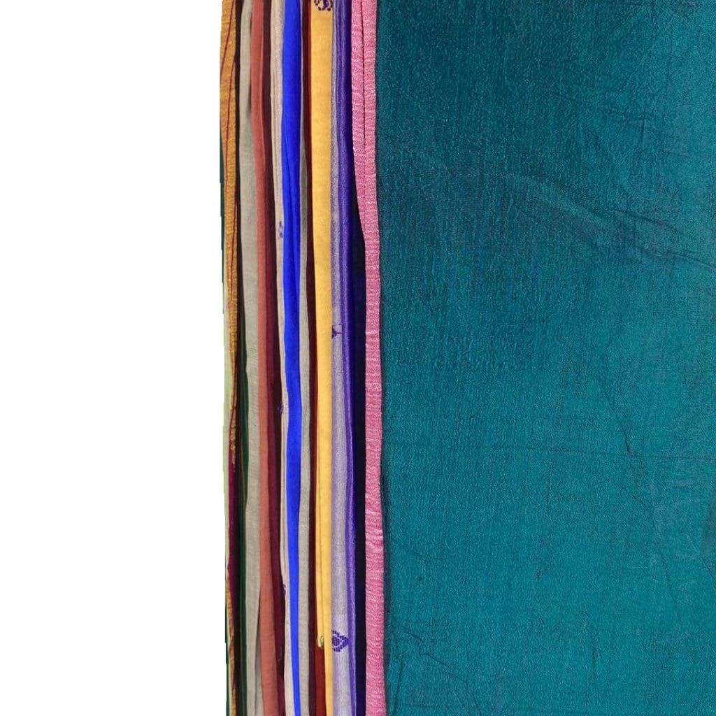 Pound A Metre 12 Or 24 Pure Silk Scarves- Assorted Colours