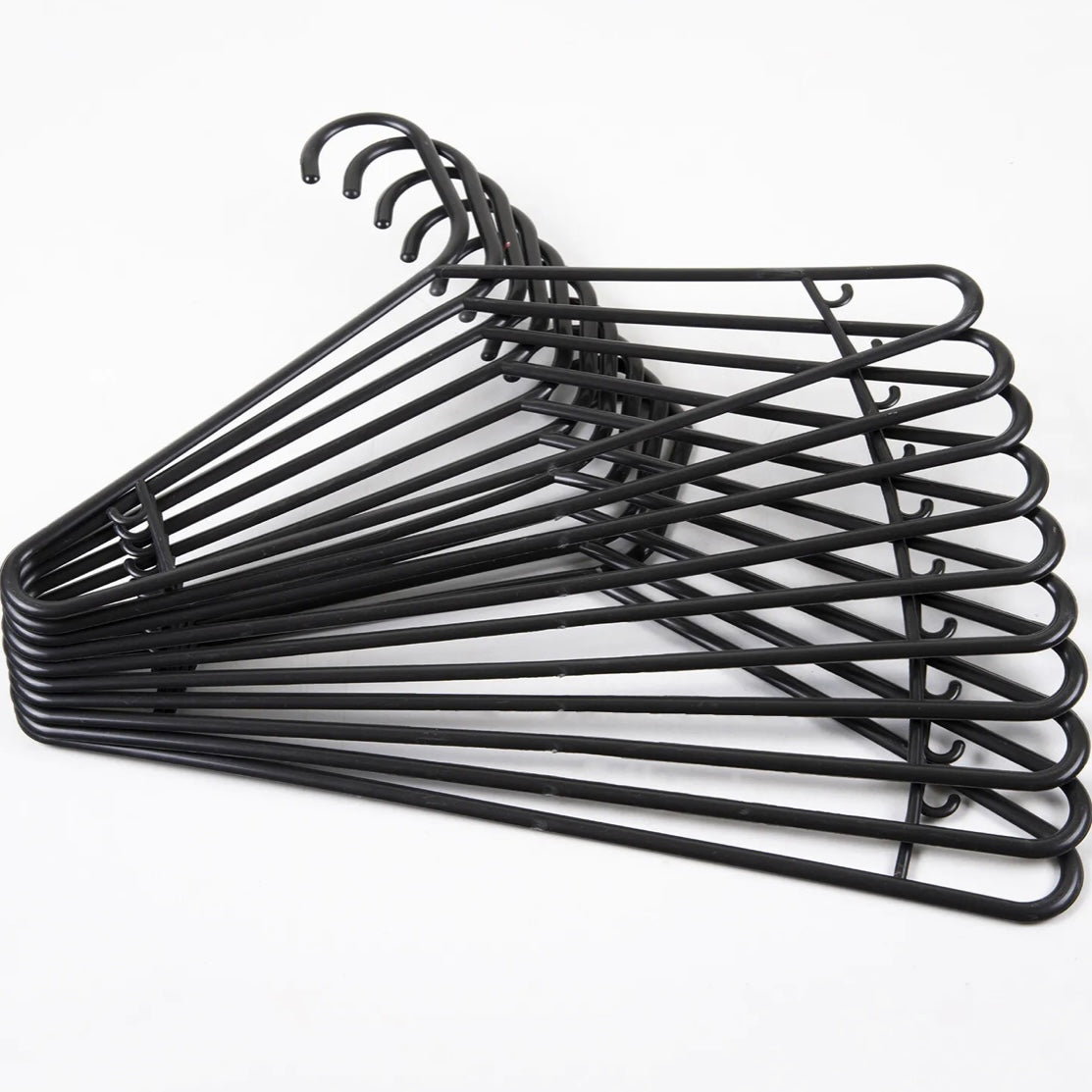 Black cloth hangers outlet