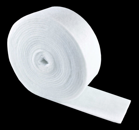 1KG Wadding Roll Approx 5cm-10cm Wide - Pound A Metre
